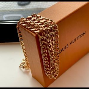 Louis Vuitton Bag Chain (never used) 40 inches long